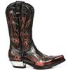 New Rock - 7921 PULIK FUEGO Des bottes de cowboy - Noir/Rouge Product image